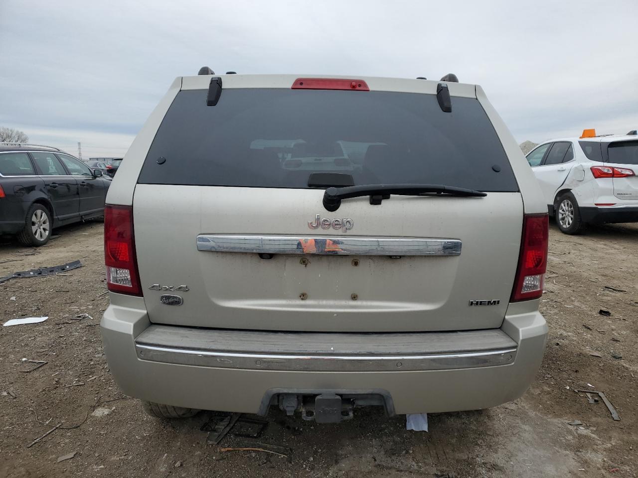 2008 Jeep Grand Cherokee VIN 1J8HR68288C192319 Copart auction photo, front end damage thumbnail 6