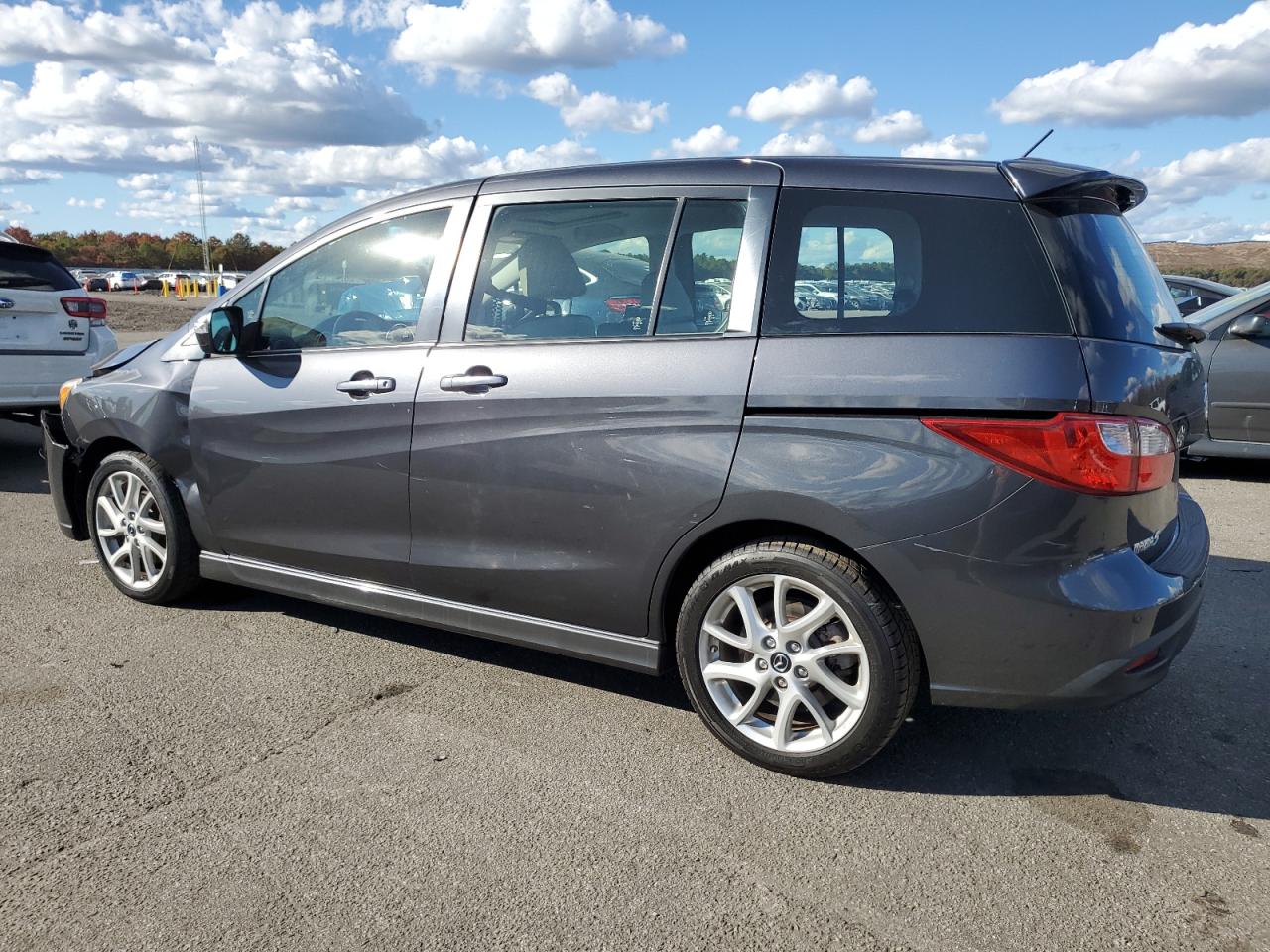 2015 Mazda 5 VIN JM1CW2DL8F0180607 Copart auction photo, front end / minor dent/scratches damage thumbnail 2