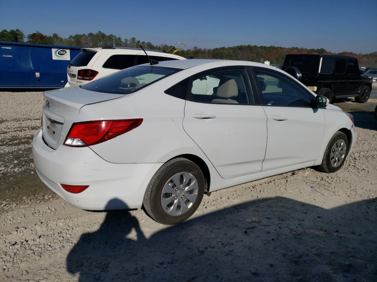 2017 Hyundai Accent VIN KMHCT4AE0HU366613 Copart auction photo, rear end / front end damage thumbnail 3