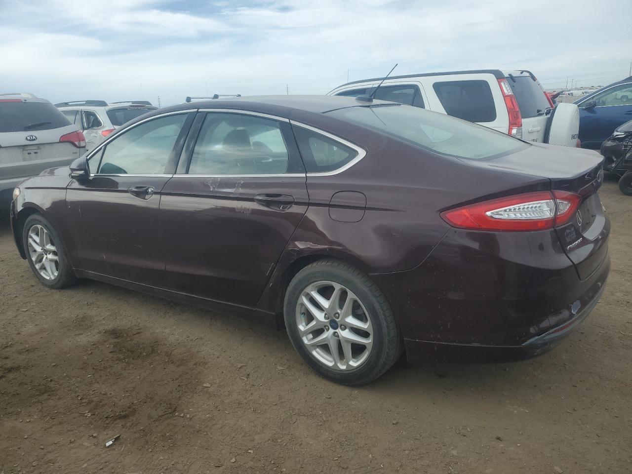 2013 Ford Fusion VIN 3FA6P0HR7DR222524 Copart auction photo, all over damage thumbnail 2