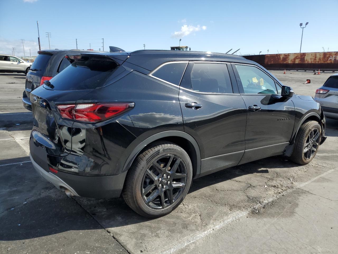 2022 Chevrolet Blazer VIN 3GNKBDRS3NS123491 Copart auction photo, all over / undercarriage damage thumbnail 3