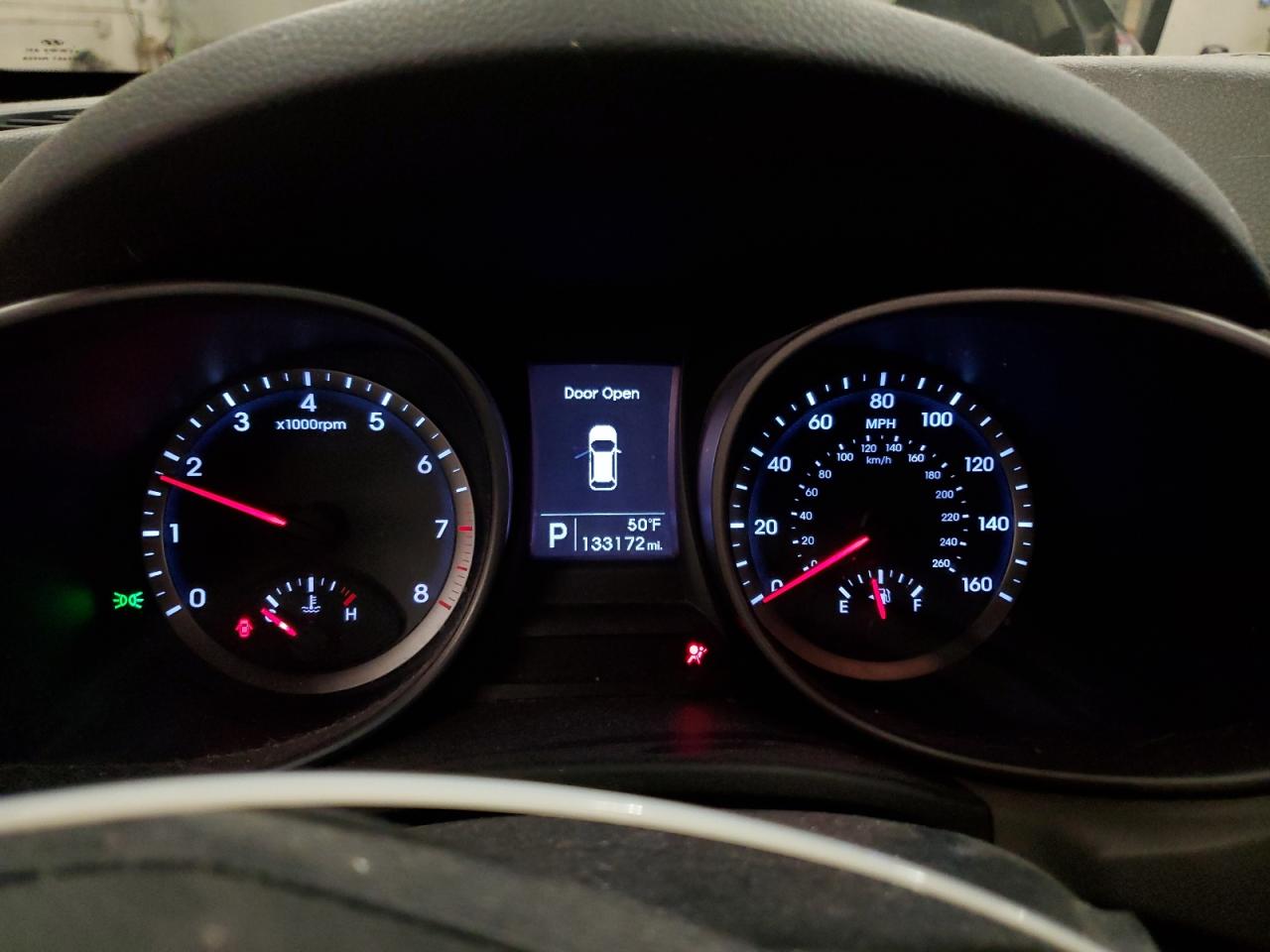 2016 Hyundai Santa Fe VIN 5XYZT3LB1GG322311 Copart auction photo, front end damage thumbnail 9