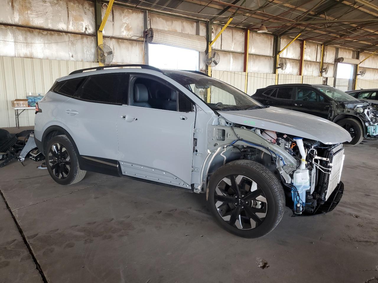 2023 KIA Sportage VIN 5XYK6CAF4PG104815 Copart auction photo, front end damage thumbnail 4