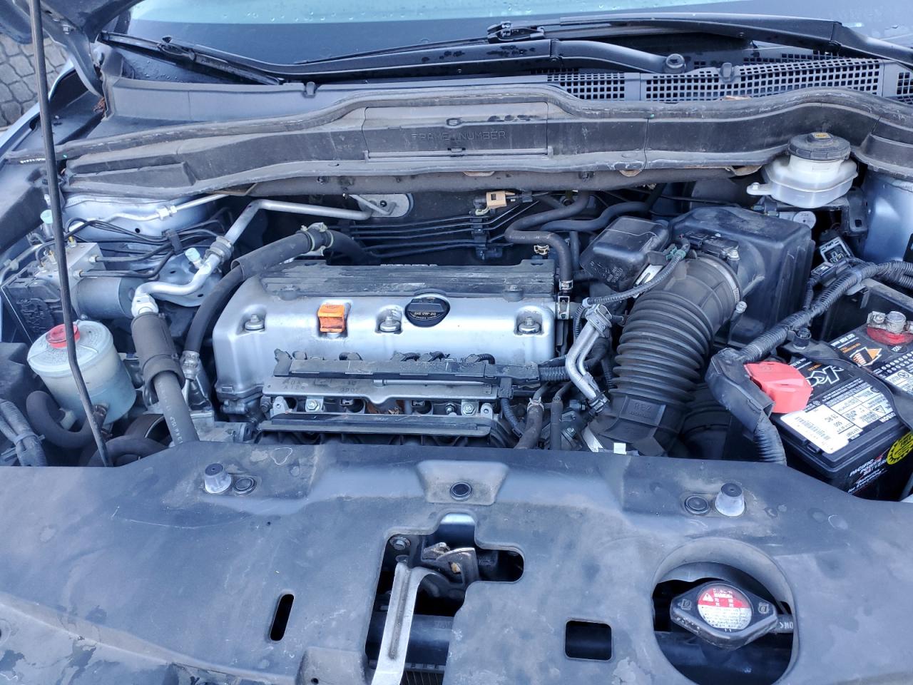 2011 Honda CR-V VIN JHLRE4H30BC007288 Copart auction photo, rear end damage thumbnail 12