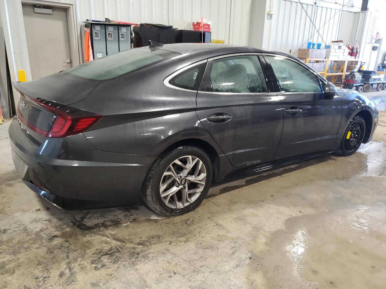 2020 Hyundai Sonata VIN 5NPEL4JA3LH053536 Copart auction photo, rear end / front end damage thumbnail 3
