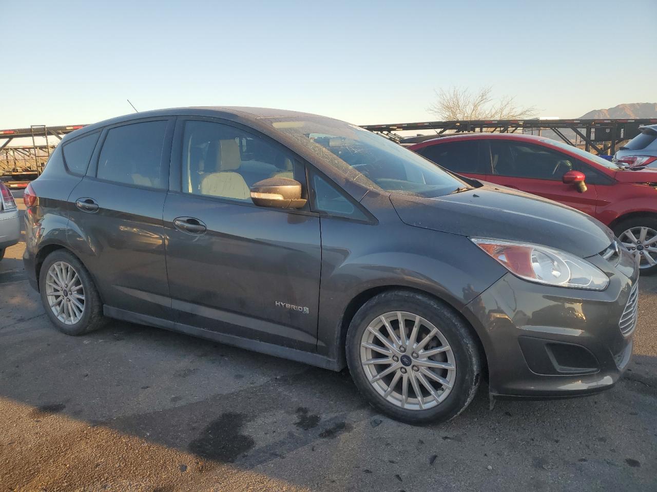 2015 Ford C-MAX VIN 1FADP5AU1FL110807 Copart auction photo, side / rear end damage thumbnail 4