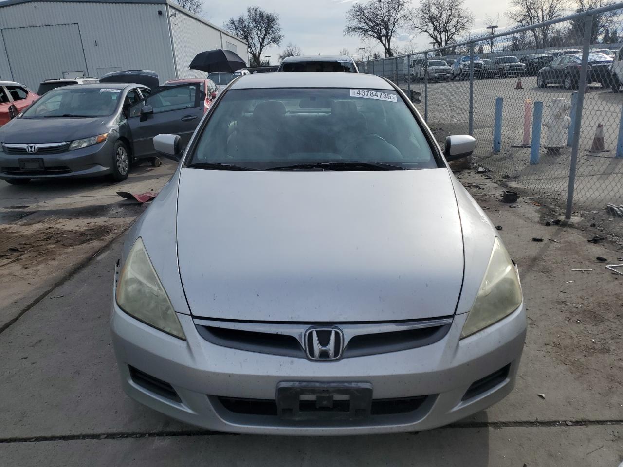 2007 Honda Accord VIN 1HGCM56447A030844 Copart auction photo, front end / side damage thumbnail 5