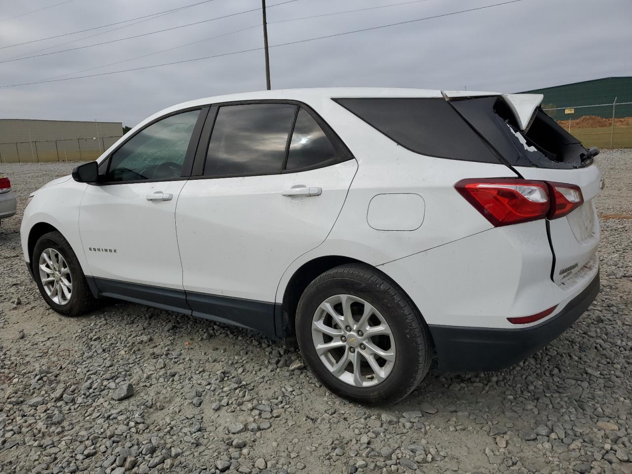 2020 Chevrolet Equinox VIN 2GNAXHEV7L6101915 Copart auction photo, top/roof / front end damage thumbnail 2
