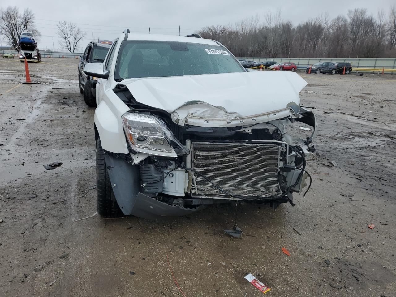 2016 GMC Terrain VIN 2GKALPEK8G6242636 Copart auction photo, front end damage thumbnail 5