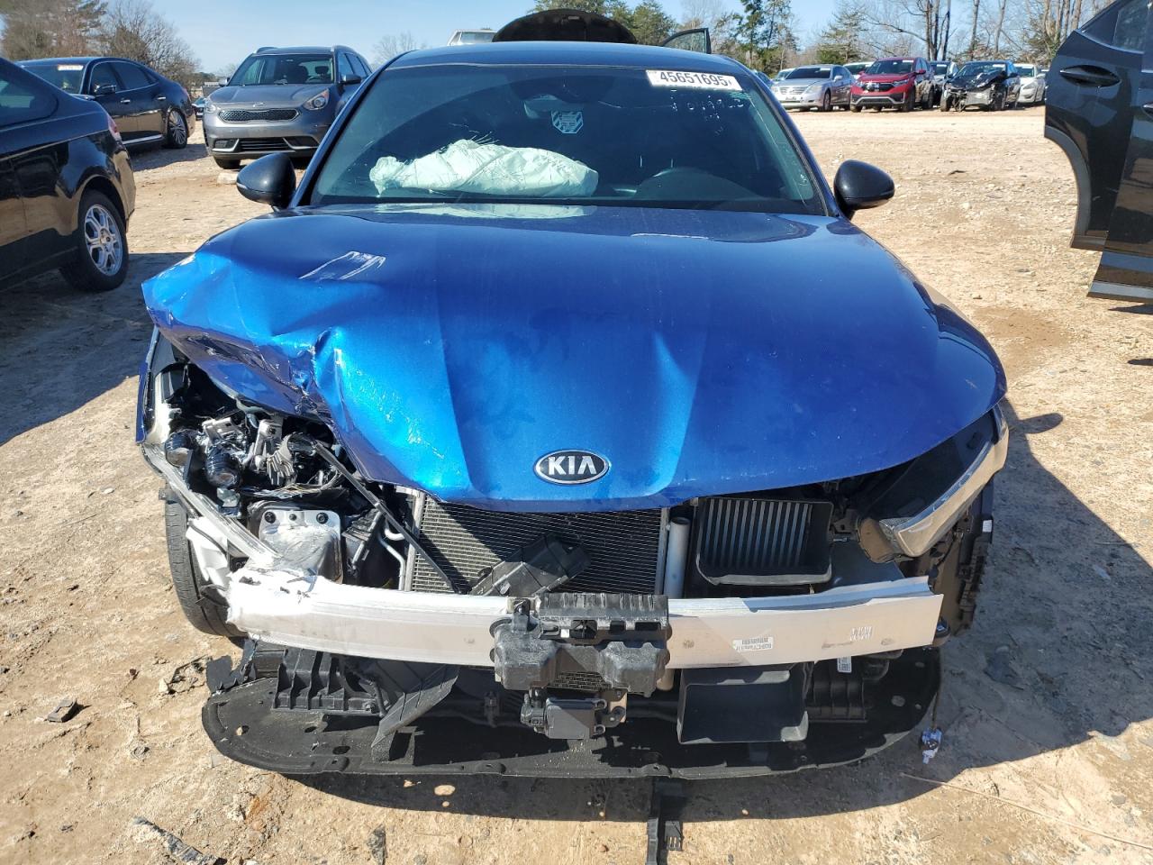 2021 KIA K5 VIN 5XXG64J23MG049928 Copart auction photo, front end damage thumbnail 5