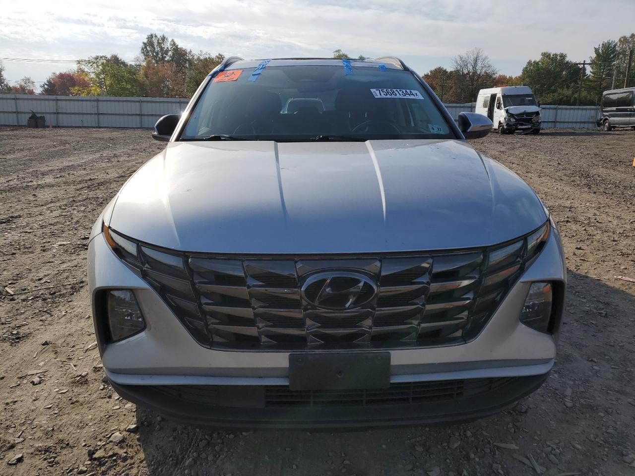 2022 Hyundai Tucson VIN 5NMJCCAE8NH092022 Copart auction photo, top/roof damage thumbnail 5