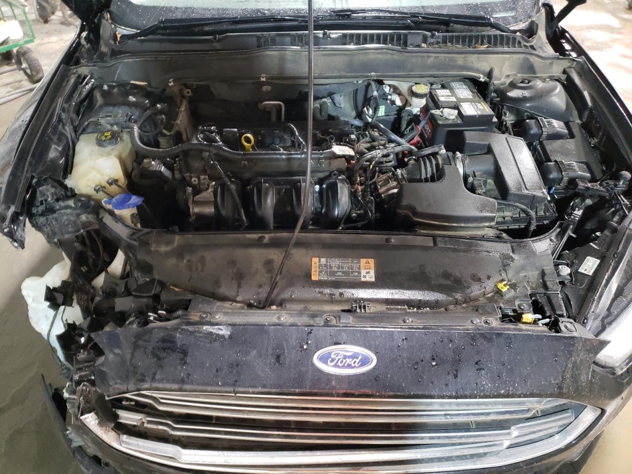 2016 Ford Fusion VIN 3FA6P0G73GR227191 Copart auction photo, front end / rear end damage thumbnail 11