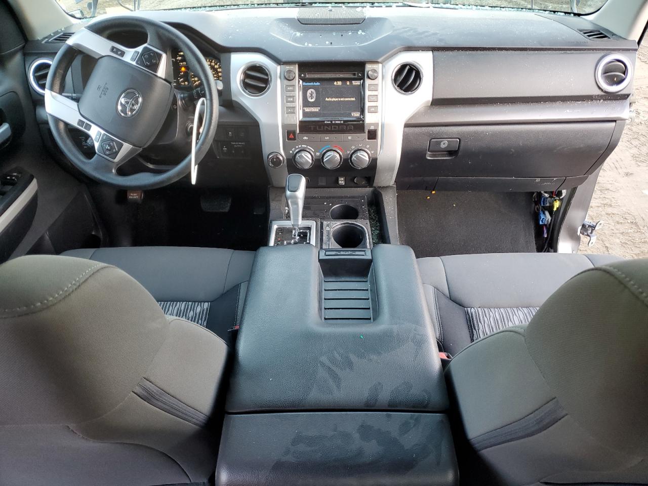 2019 Toyota Tundra VIN 5TFDY5F14KX824813 Copart auction photo, front end / side damage thumbnail 8