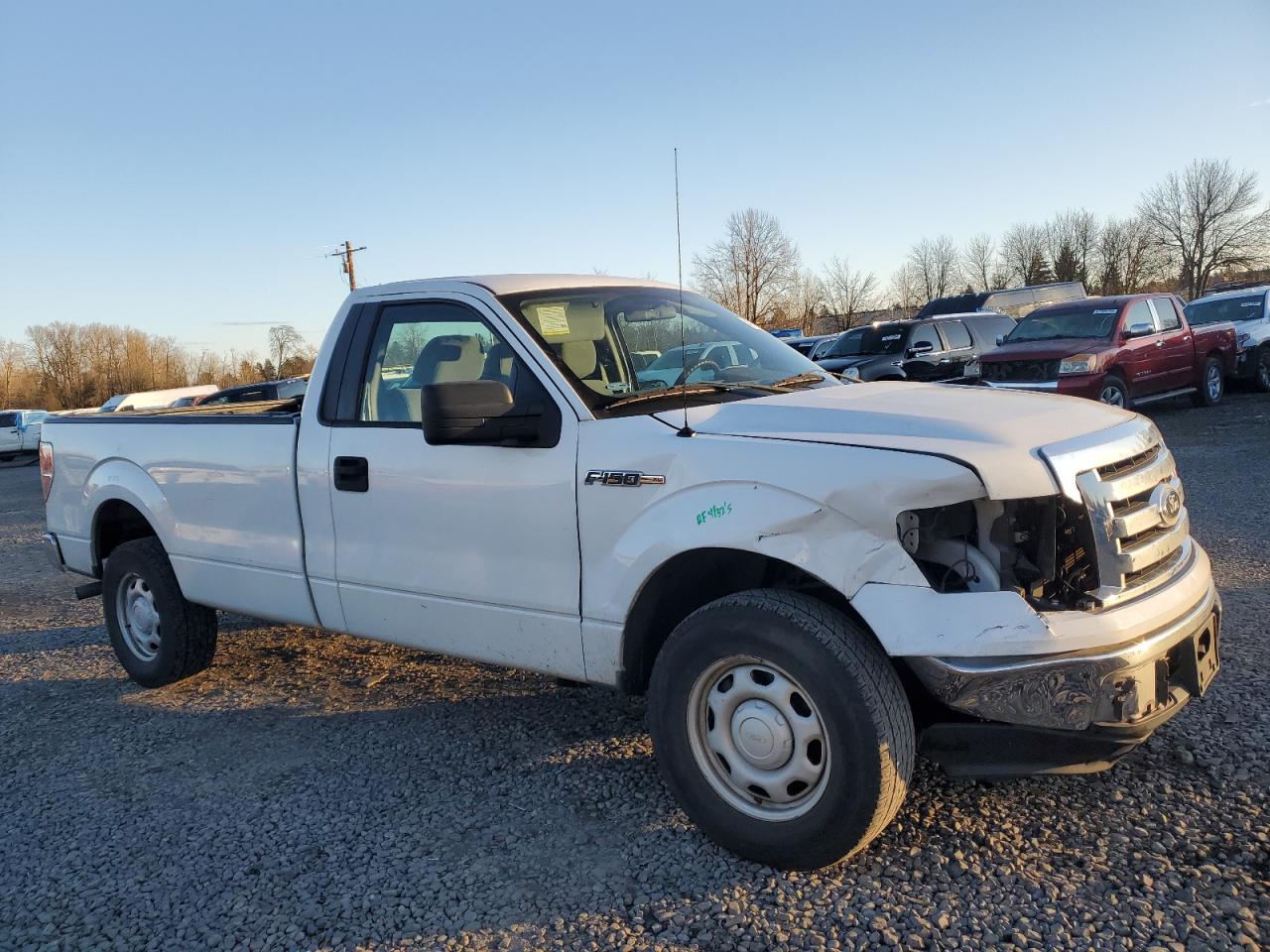 2012 Ford F-150 VIN 1FTNF1CF1CKD80551 Copart auction photo, front end / undercarriage damage thumbnail 4