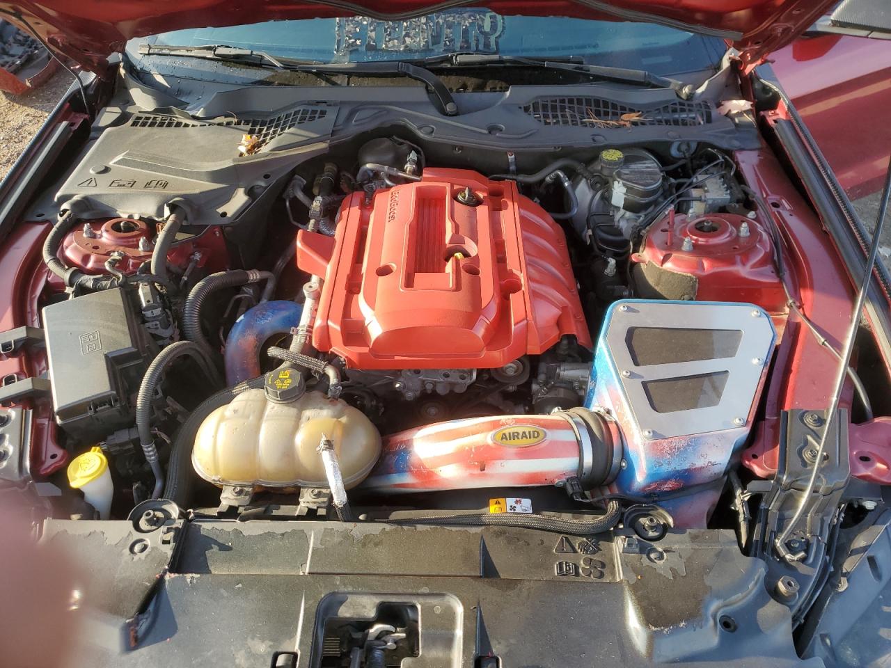 2018 Ford Mustang VIN 1FA6P8TH6J5135595 Copart auction photo, all over / minor dent/scratches damage thumbnail 13