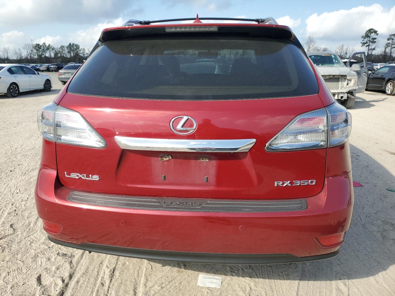 2010 Lexus RX VIN 2T2BK1BA4AC053852 Copart auction photo, side / front end damage thumbnail 6