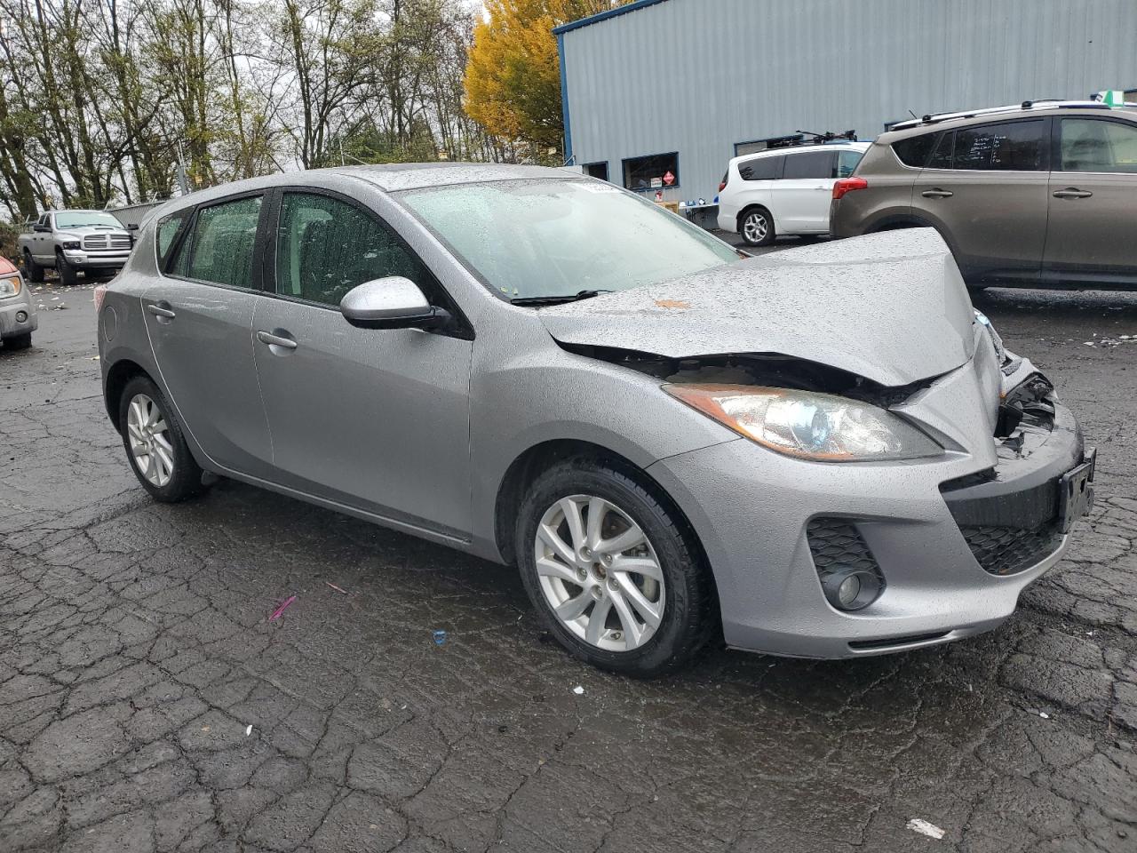 2012 Mazda 3 VIN JM1BL1M82C1682187 Copart auction photo, front end damage thumbnail 4