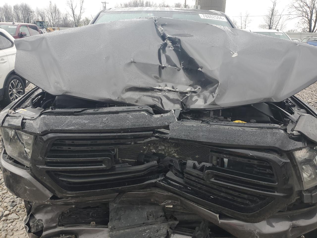 2021 RAM 1500 VIN 1C6RRFFG8MN627095 Copart auction photo, front end damage thumbnail 13