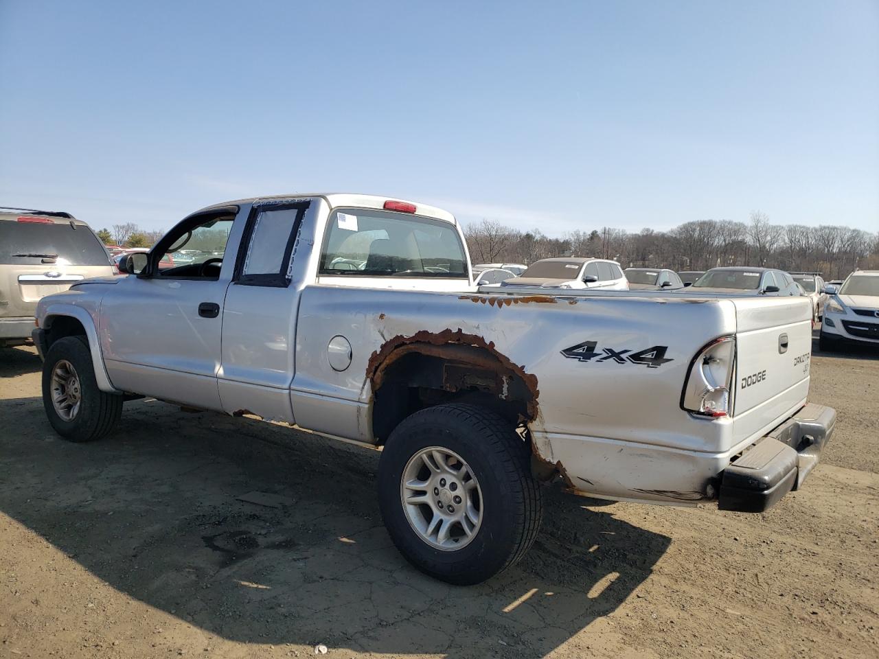 2003 Dodge Dakota VIN 1D7HG12XX3S334064 Copart auction photo, side / minor dent/scratches damage thumbnail 2