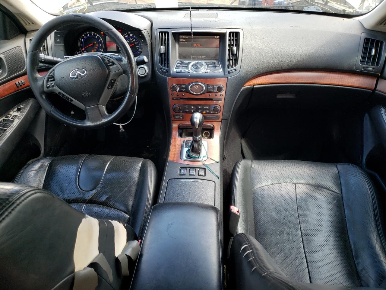 2007 Infiniti G VIN JNKBV61F67M804448 Copart auction photo, front end / rear end damage thumbnail 8