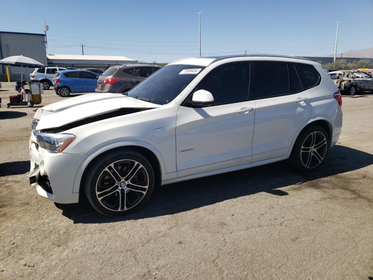 2017 BMW X3 VIN 5UXWZ7C57H0V85038