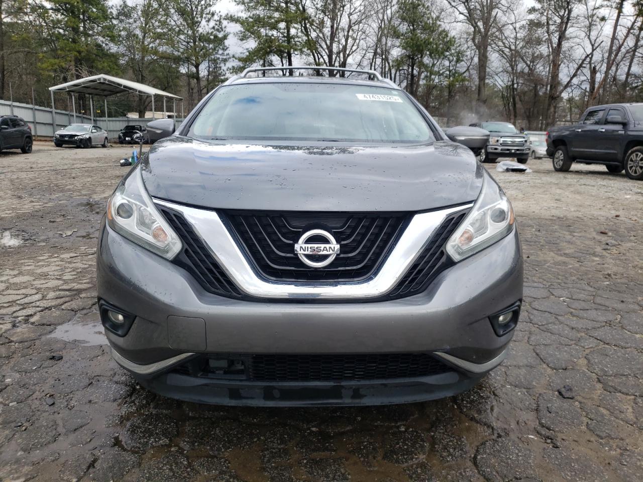 2015 Nissan Murano VIN 5N1AZ2MH1FN283666 Copart auction photo, side damage thumbnail 5