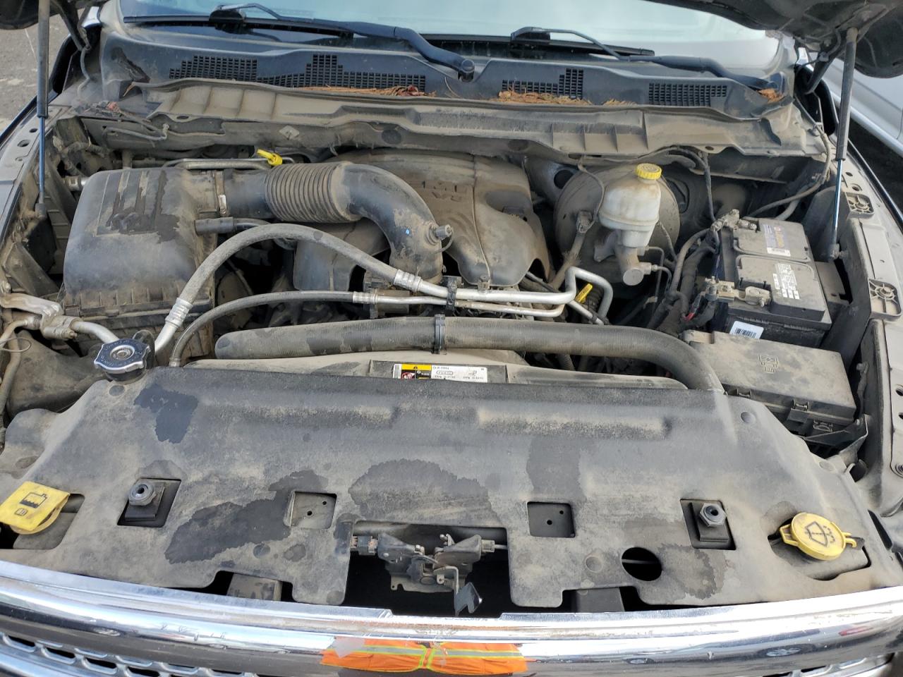 2013 RAM 1500 VIN 1C6RR7VT6DS689858 Copart auction photo, mechanical damage thumbnail 11