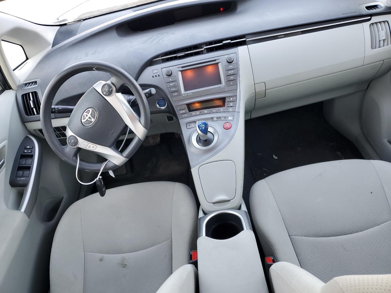 2014 Toyota Prius VIN JTDKN3DU8E0383086 Copart auction photo, front end damage thumbnail 8