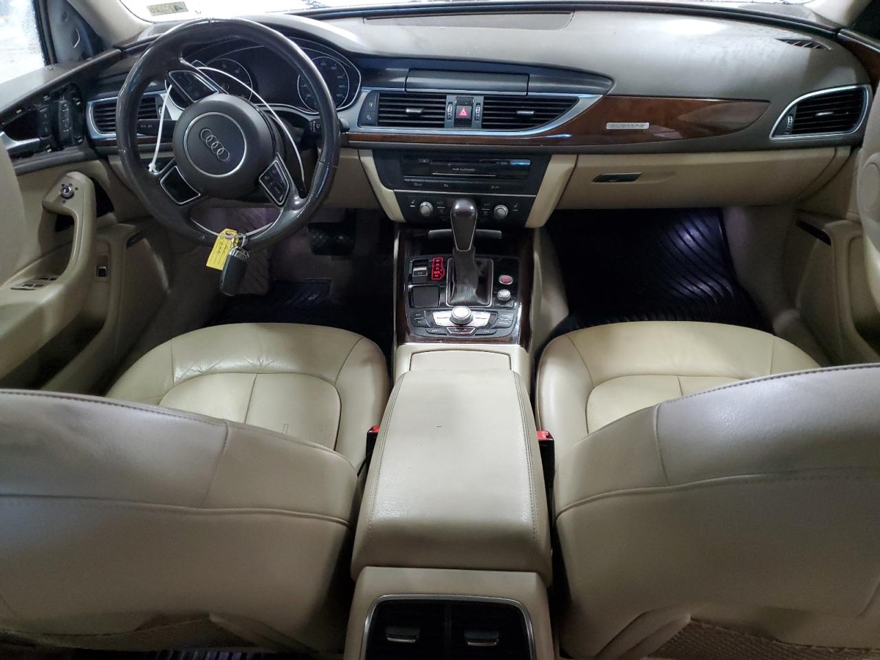 2017 Audi A6 VIN WAUG8AFC3HN123902 Copart auction photo, side / stripped damage thumbnail 8