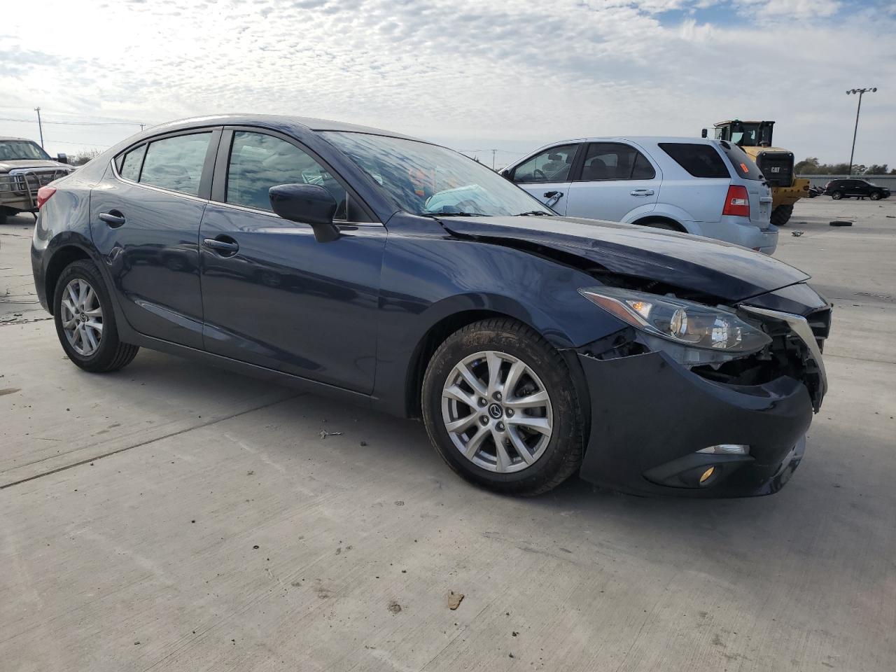 2015 Mazda 3 VIN 3MZBM1V70FM176431 Copart auction photo, all over damage thumbnail 4
