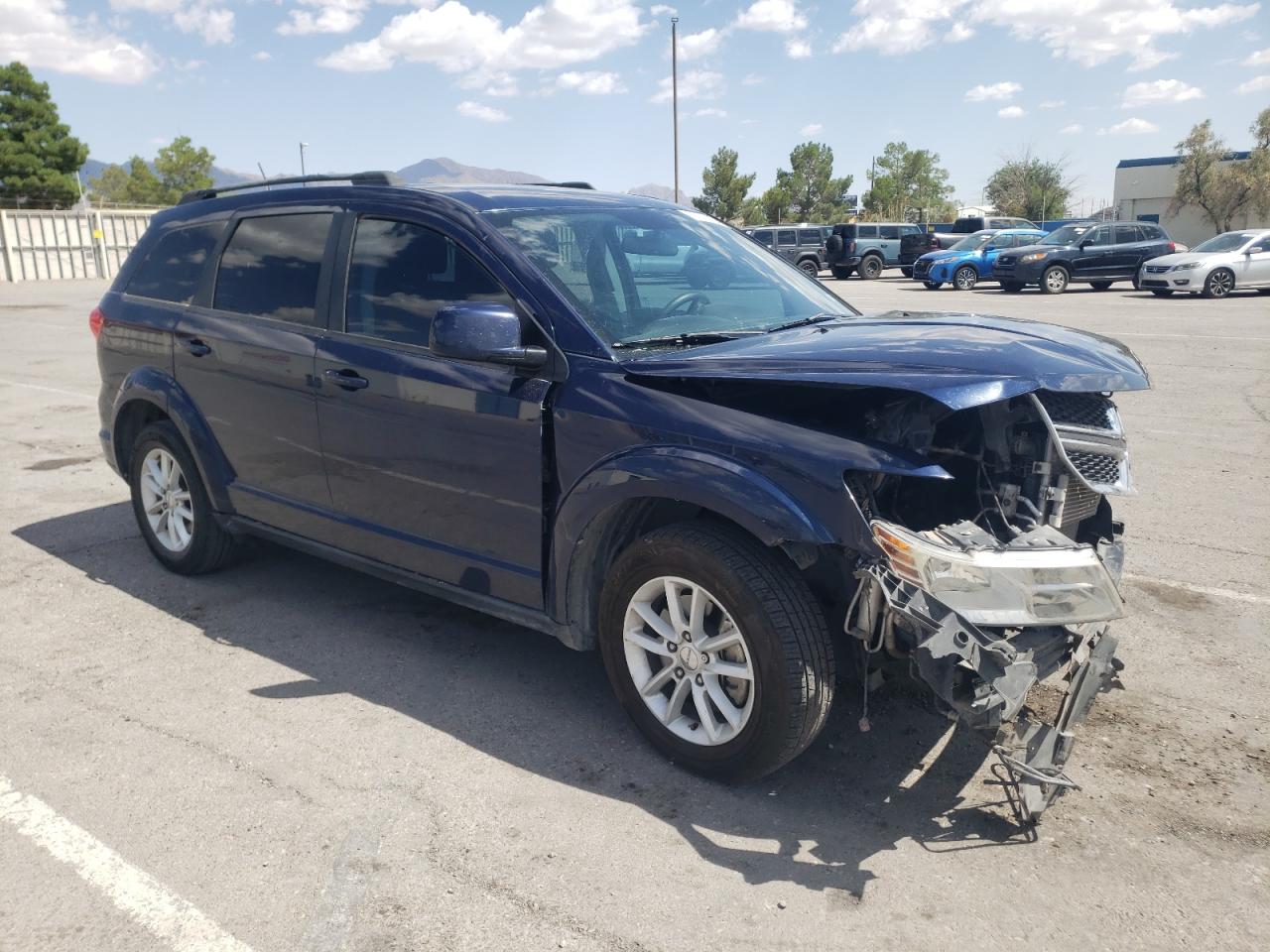 2017 Dodge Journey VIN 3C4PDCBBXHT677607 Copart auction photo, front end damage thumbnail 4