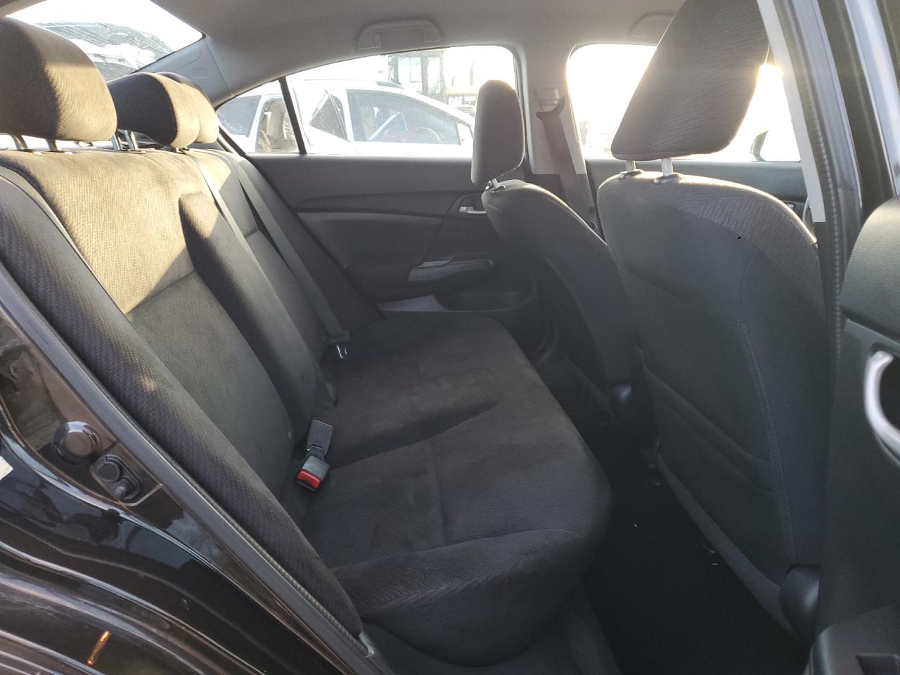 2013 Honda Civic VIN 19XFB2F54DE015469 Copart auction photo, rear end / side damage thumbnail 10