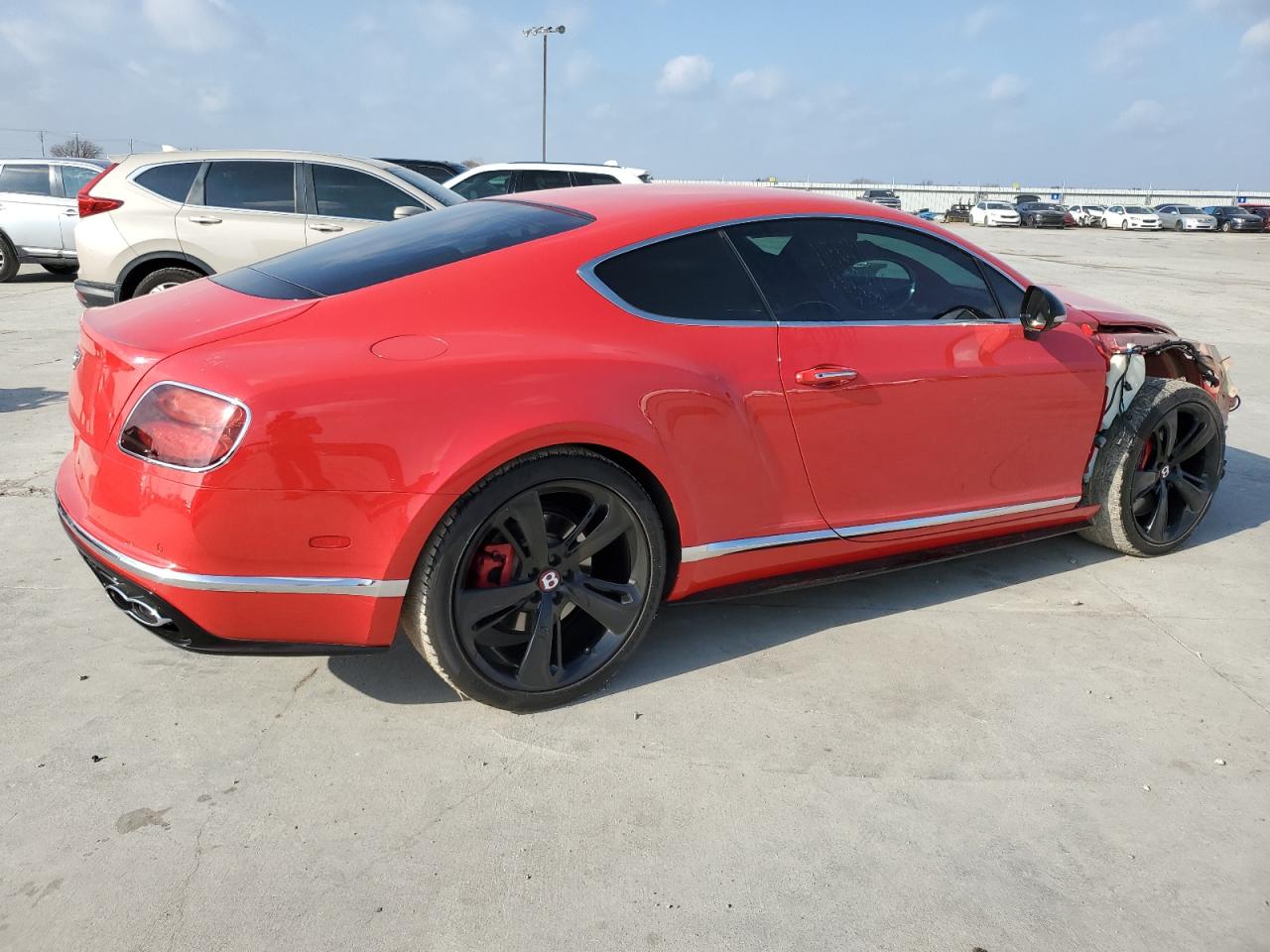 2016 Bentley Continental VIN SCBFH7ZA7GC058724 Copart auction photo, front end / hail damage thumbnail 3
