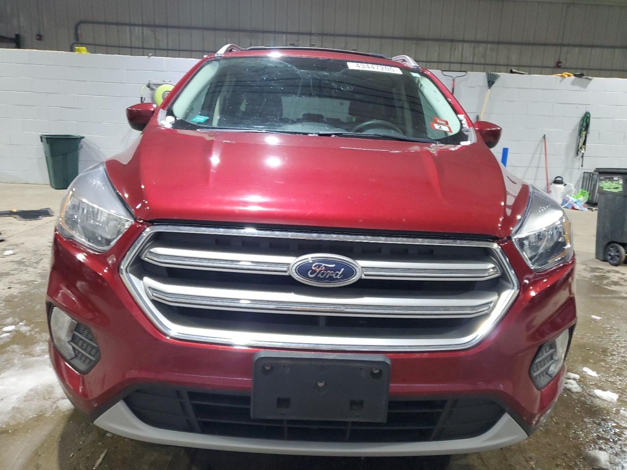 2017 Ford Escape VIN 1FMCU9G99HUA76360 Copart auction photo, front end / minor dent/scratches damage thumbnail 5