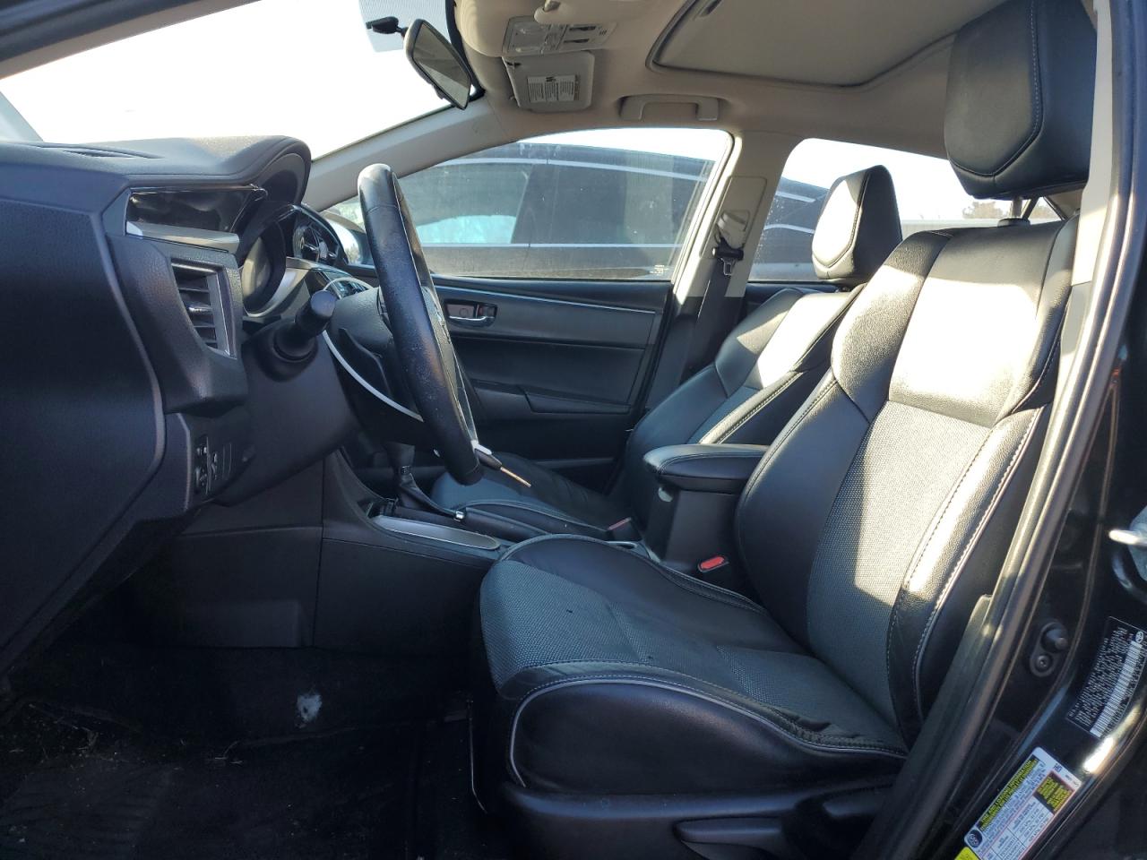 2015 Toyota Corolla VIN 5YFBURHE8FP337936 Copart auction photo, side damage thumbnail 7