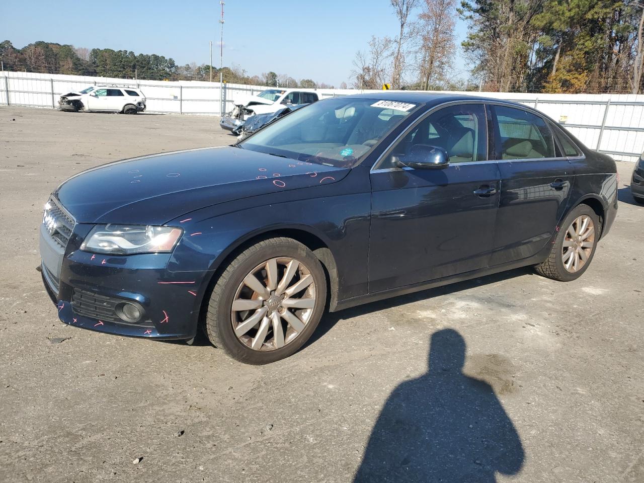 2010 Audi A4 VIN WAUFFAFL1AN037608