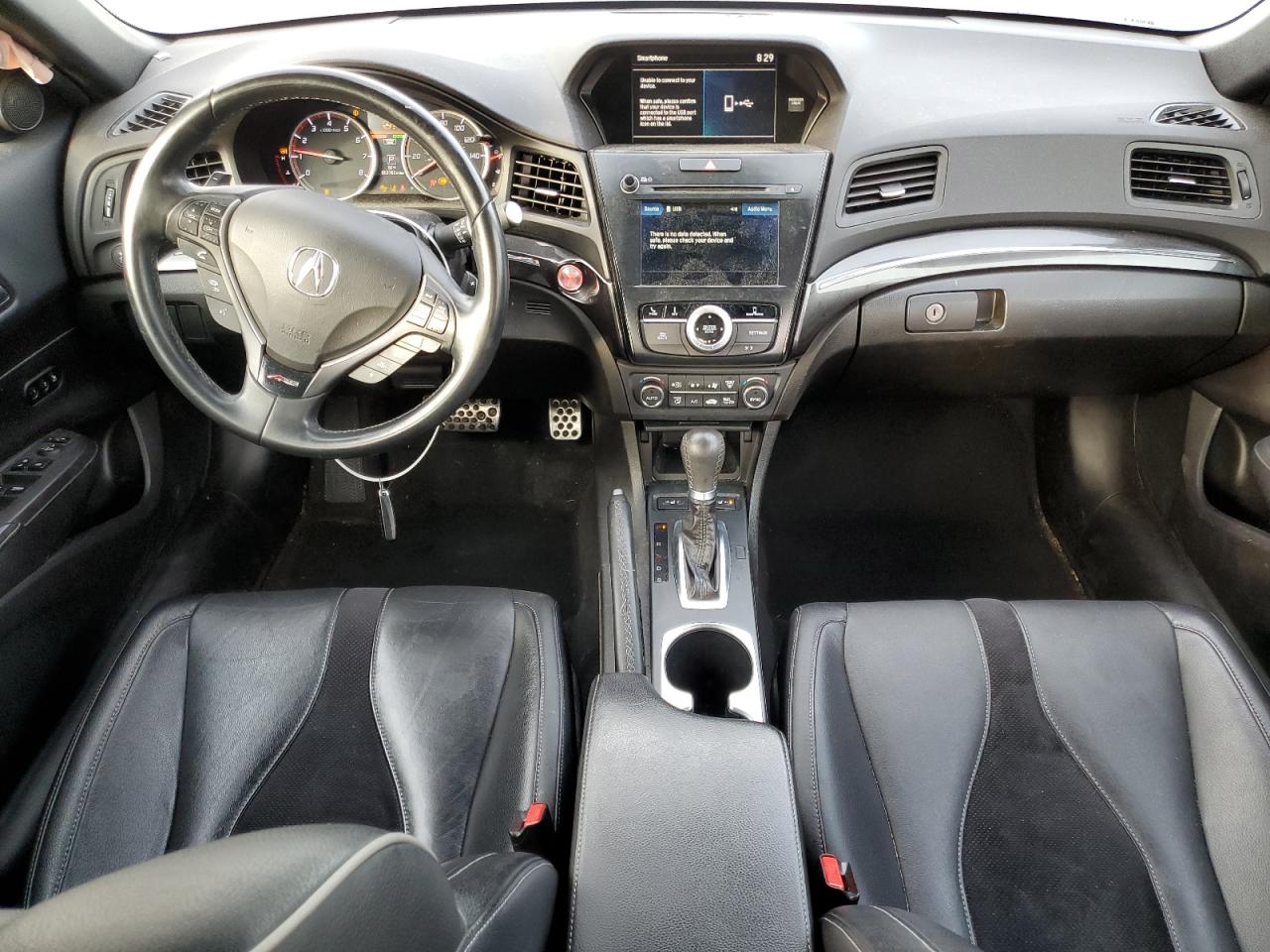 2019 Acura ILX VIN 19UDE2F8XKA010626 Copart auction photo, rear end / side damage thumbnail 8