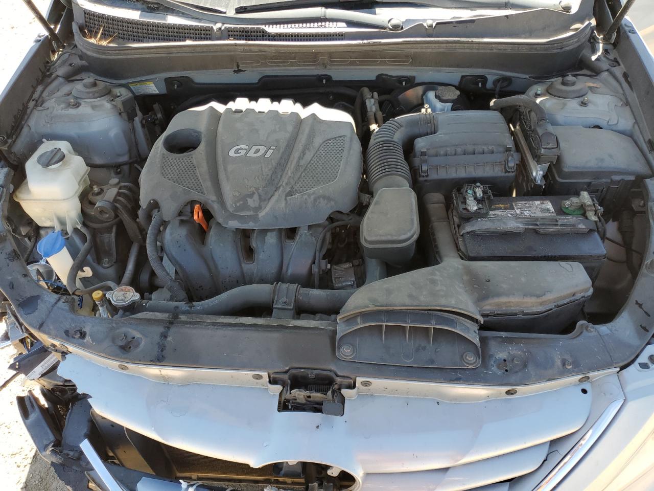 2013 Hyundai Sonata VIN 5NPEB4AC2DH754154 Copart auction photo, front end damage thumbnail 11