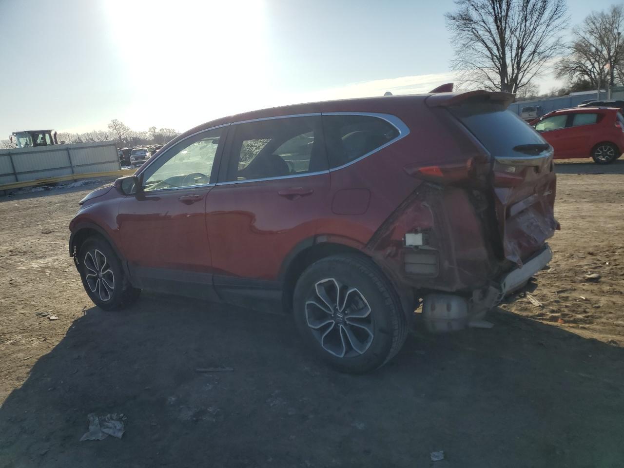 2022 Honda CR-V VIN 7FARW2H53NE033248 Copart auction photo, rear end / front end damage thumbnail 2