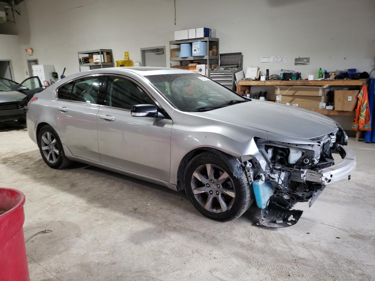 2012 Acura TL VIN 19UUA8F28CA035570 Copart auction photo, all over damage thumbnail 4