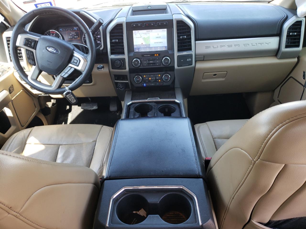 2020 Ford F350 VIN 1FT8W3DT9LEE05711 Copart auction photo, front end / rear end damage thumbnail 8