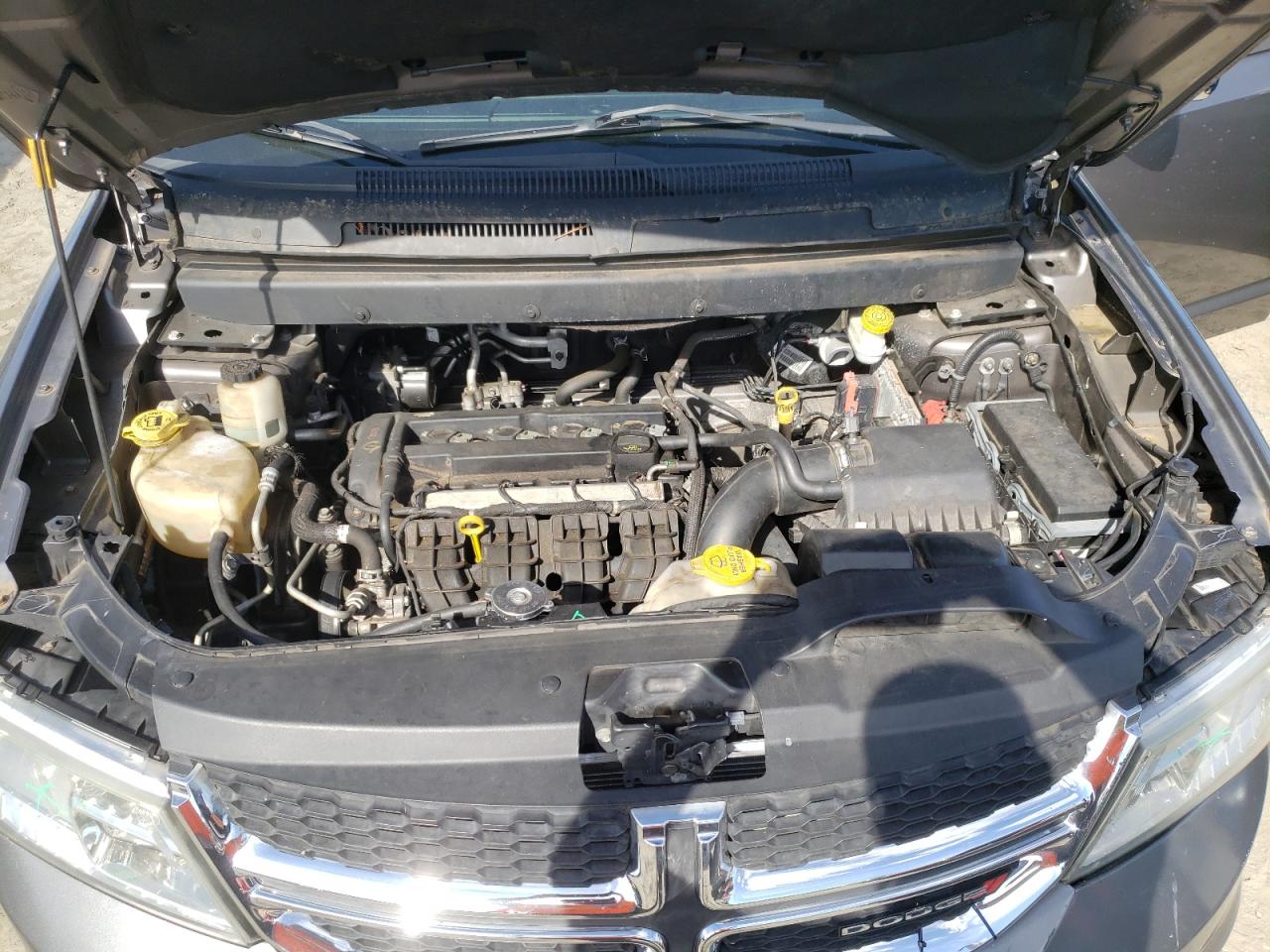 2013 Dodge Journey VIN 3C4PDCBB0DT585836 Copart auction photo, front end damage thumbnail 14