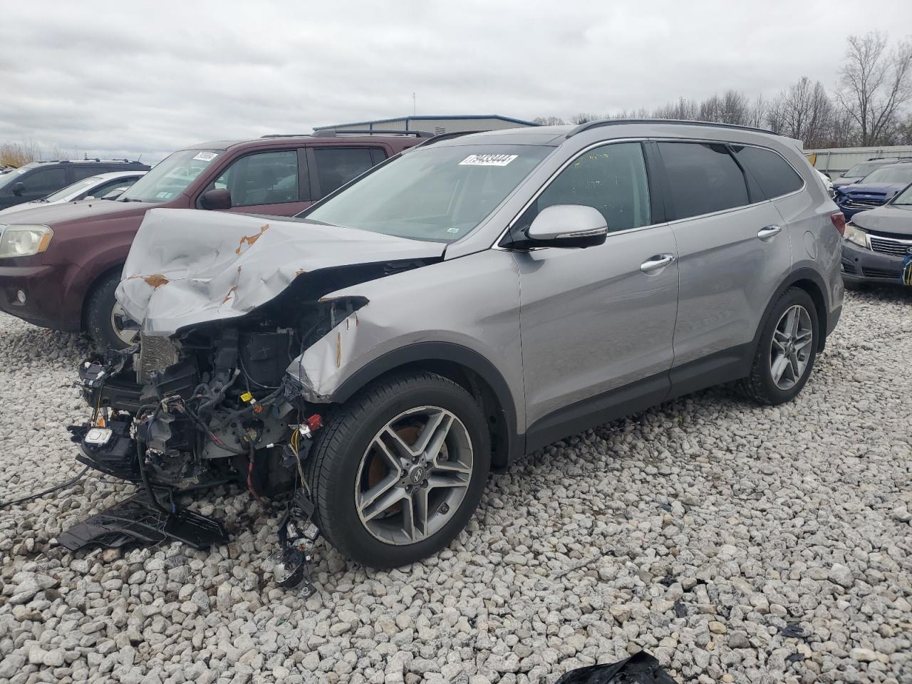 2017 Hyundai Santa Fe VIN KM8SRDHF0HU221984