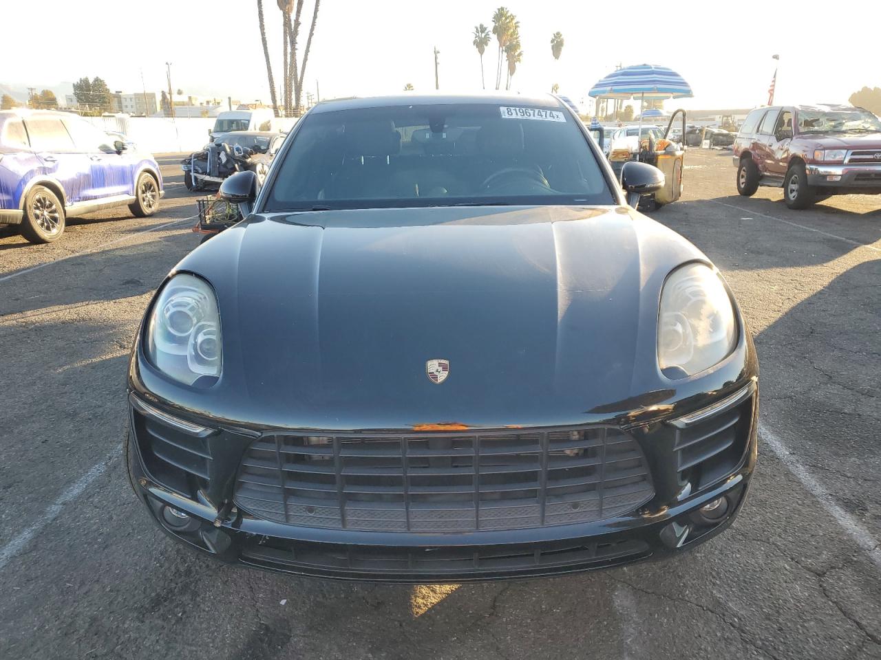 2016 Porsche Macan VIN WP1AB2A5XGLB52699 Copart auction photo, undercarriage / side damage thumbnail 5