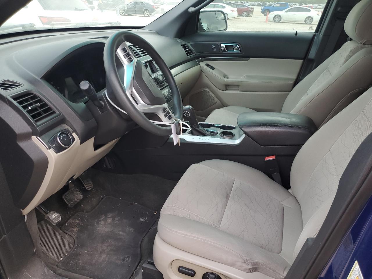 2014 Ford Explorer VIN 1FM5K7B89EGC34885 Copart auction photo, front end damage thumbnail 7