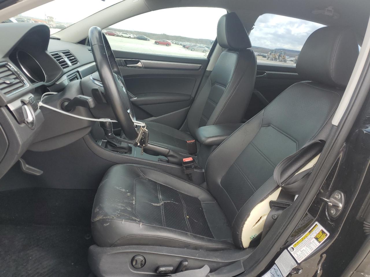 2017 Volkswagen Passat VIN 1VWDT7A33HC081187 Copart auction photo, side damage thumbnail 7