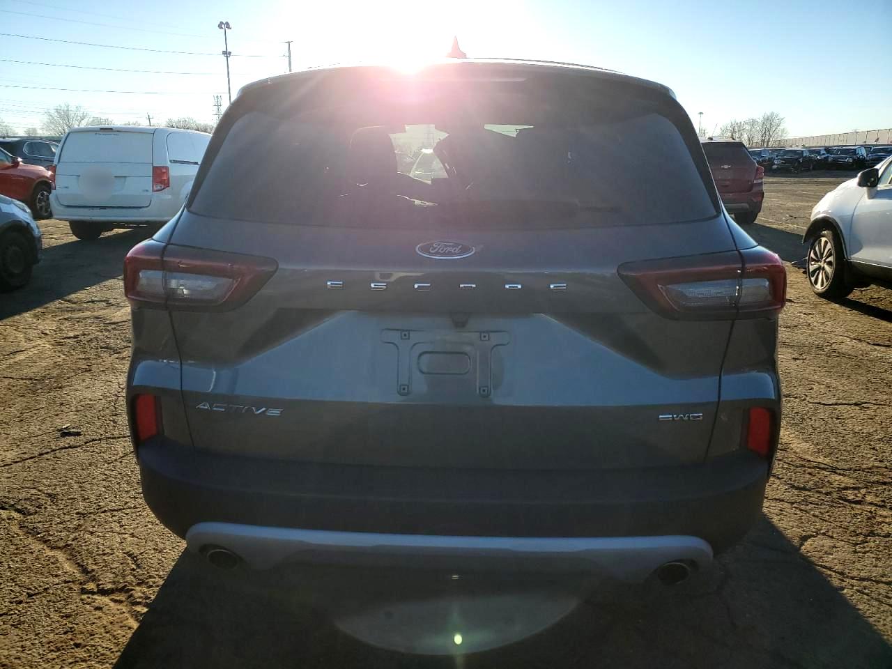 2023 Ford Escape VIN 1FMCU9GN6PUB19869 Copart auction photo, undercarriage / front end damage thumbnail 6
