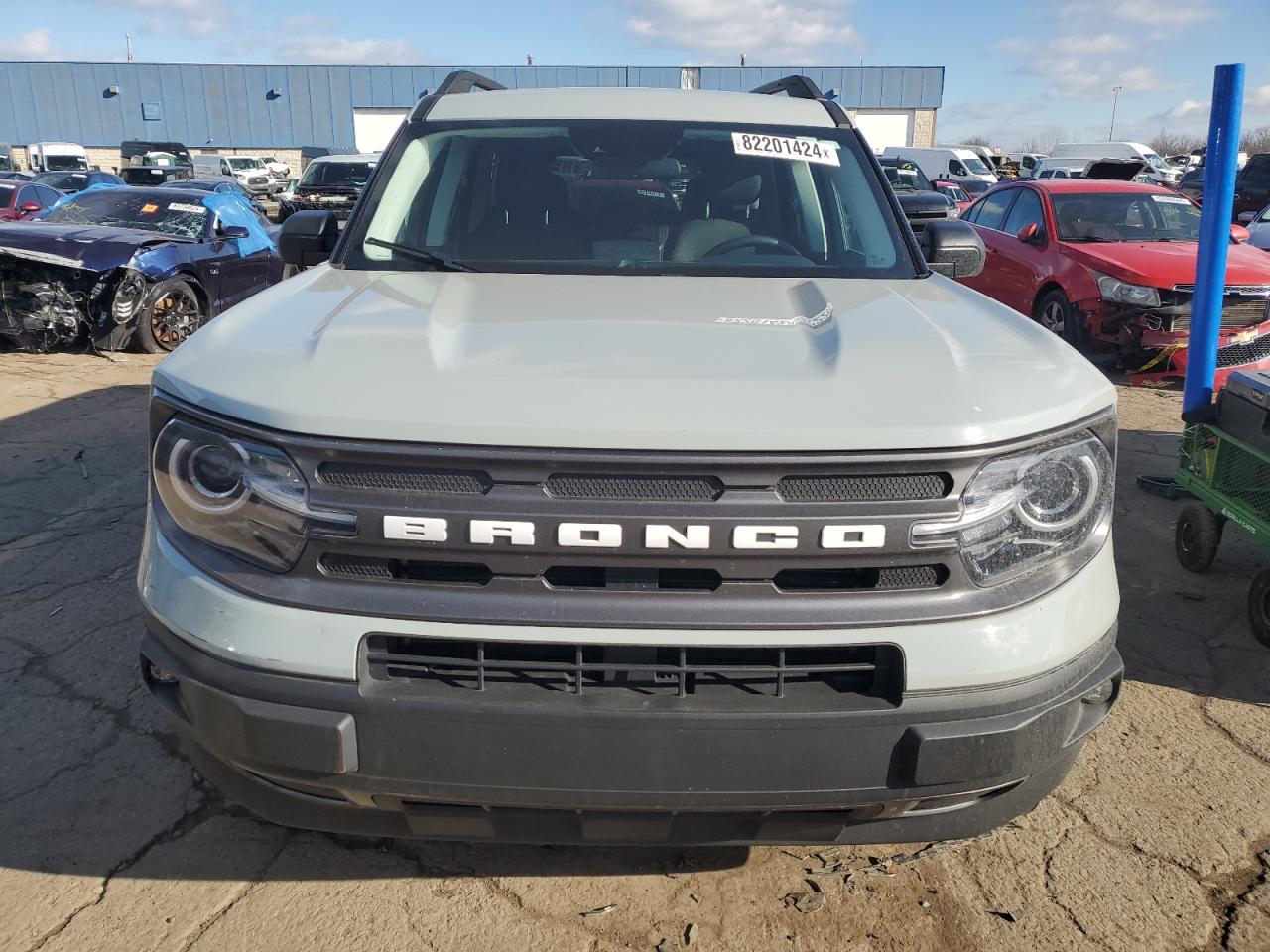 2021 Ford Bronco VIN 3FMCR9B62MRB17301 Copart auction photo, rear end damage thumbnail 5