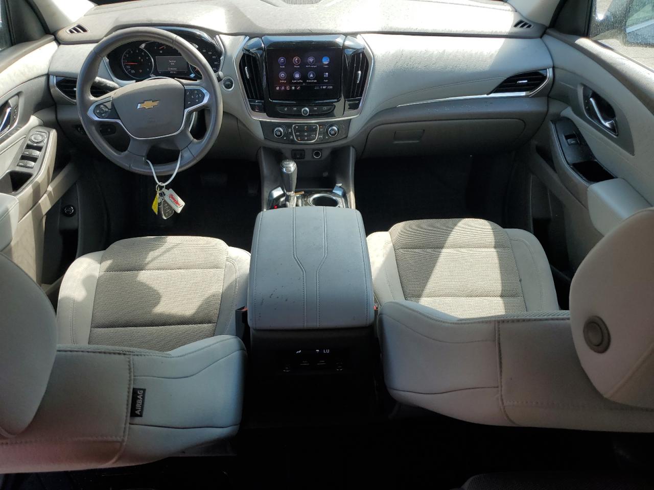 2020 Chevrolet Traverse VIN 1GNERGKW4LJ225971 Copart auction photo, rear end / front end damage thumbnail 8