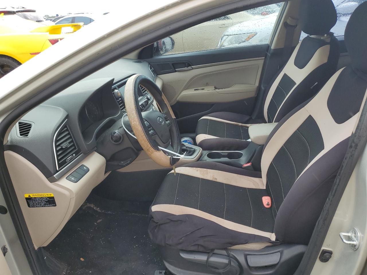 2017 Hyundai Elantra VIN 5NPD84LF9HH117432 Copart auction photo, water/flood damage thumbnail 7